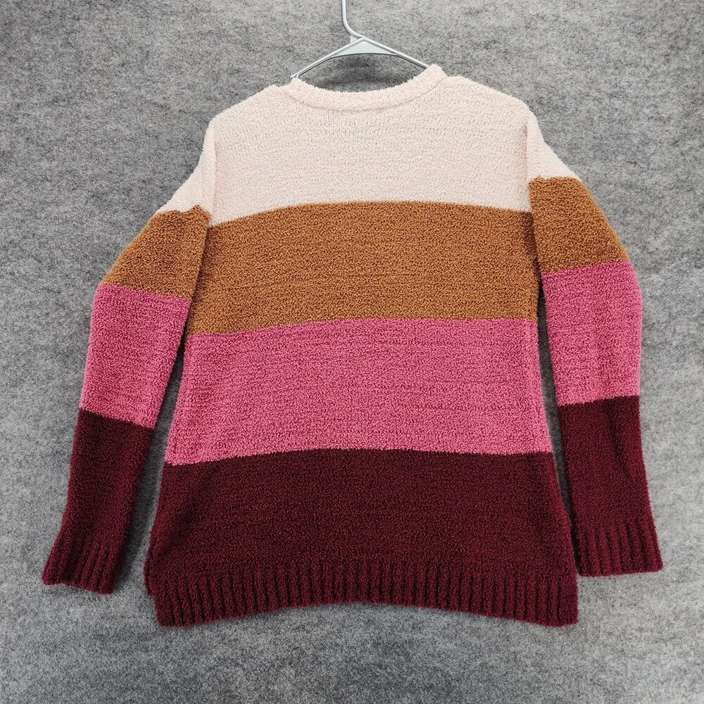 Maurices Sweater Womens Small Long Sleeve Knit Colorblock